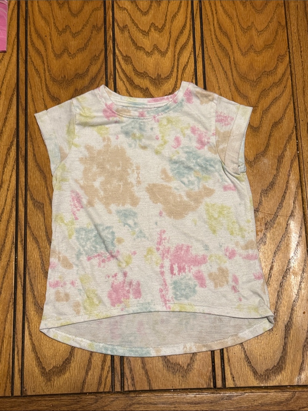 Kids Tie-Dye Short Sleeve Tee - Pastel